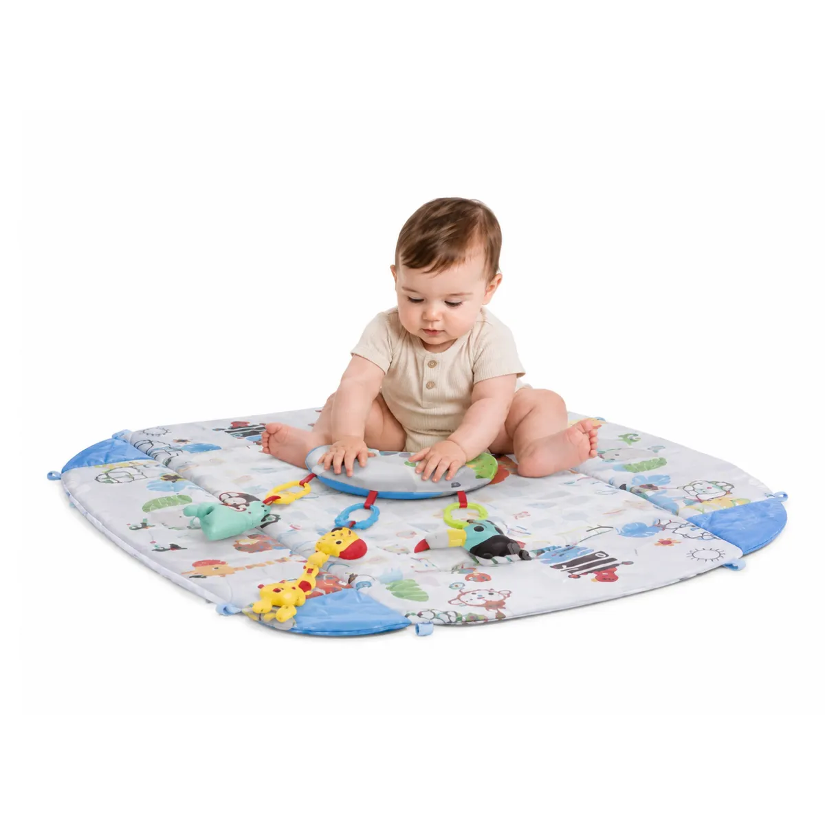 GIMNASIO MUSICAL 7 EN 1 CON PELOTAS DOUX BEBE AZUL COD. 668.34 - 4