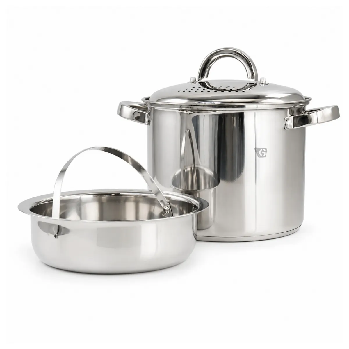 OLLA PARA PASTA 4.7LT CON VAPORERA OSTER SANGERFIELD MOD. 130010.03 - 2