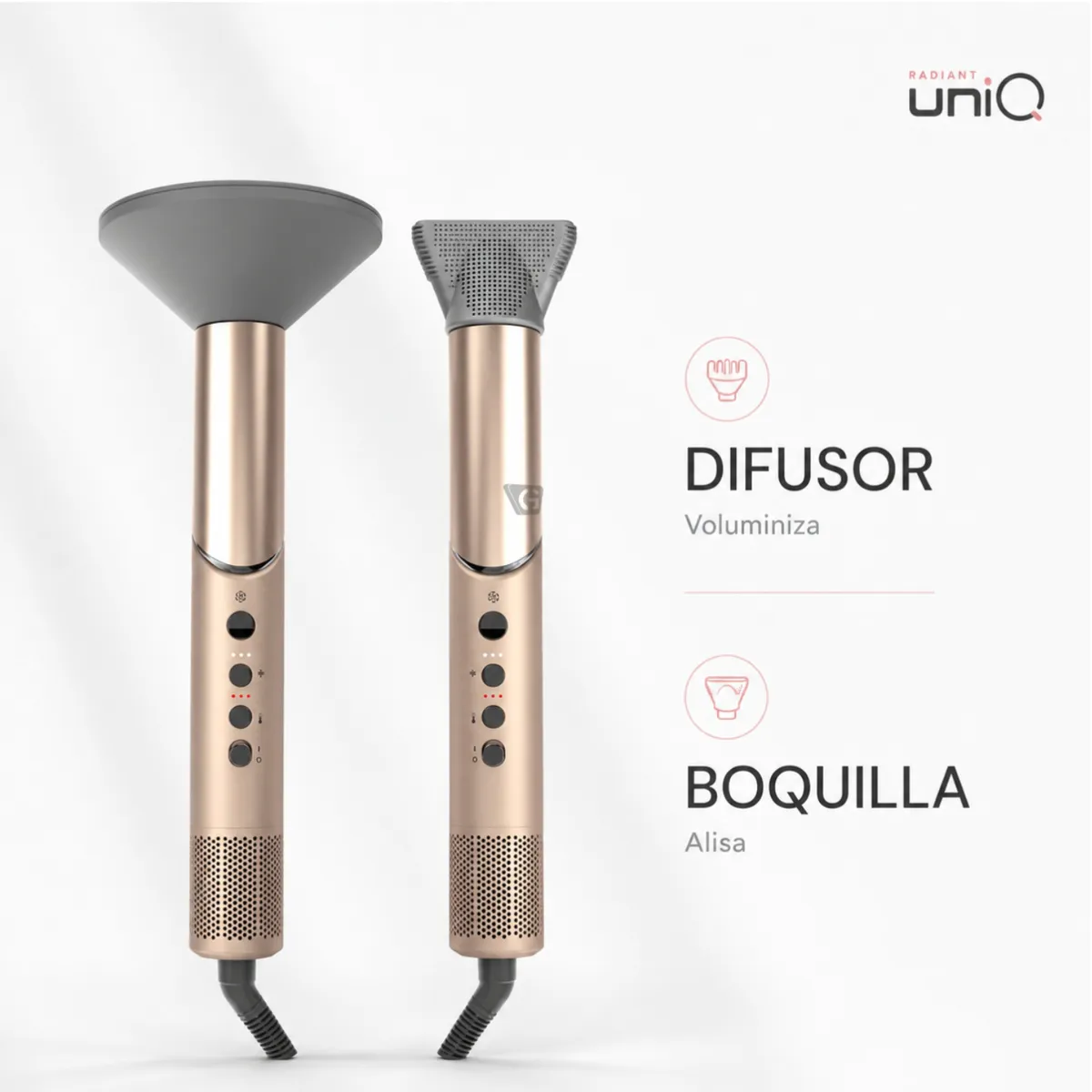 MODELADOR MULTISTYLER GA.MA UNIQ RADIANT 9 EN 1 HDCBR0000000572 - 5