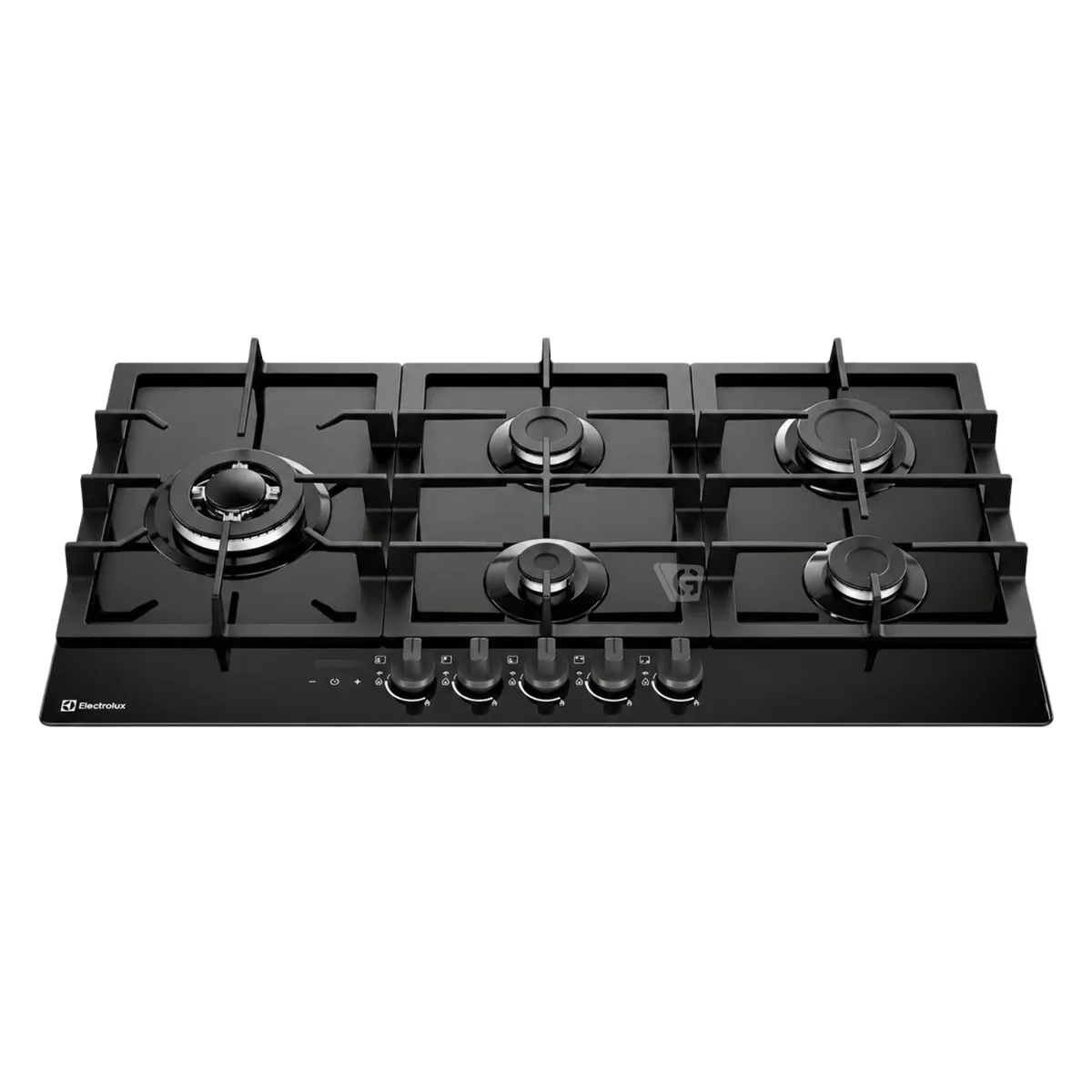 ENCIMERA A GAS 5 HORNILLAS 90CM MESA DE VIDRIO ELECTROLUX KE5DT - 2