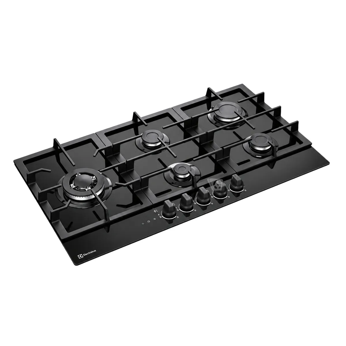 ENCIMERA A GAS 5 HORNILLAS 90CM MESA DE VIDRIO ELECTROLUX KE5DT - 3