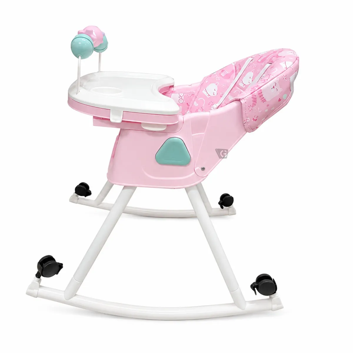 SILLA DE COMER EBABY LULU- EB631-1 FUCSIA - 4