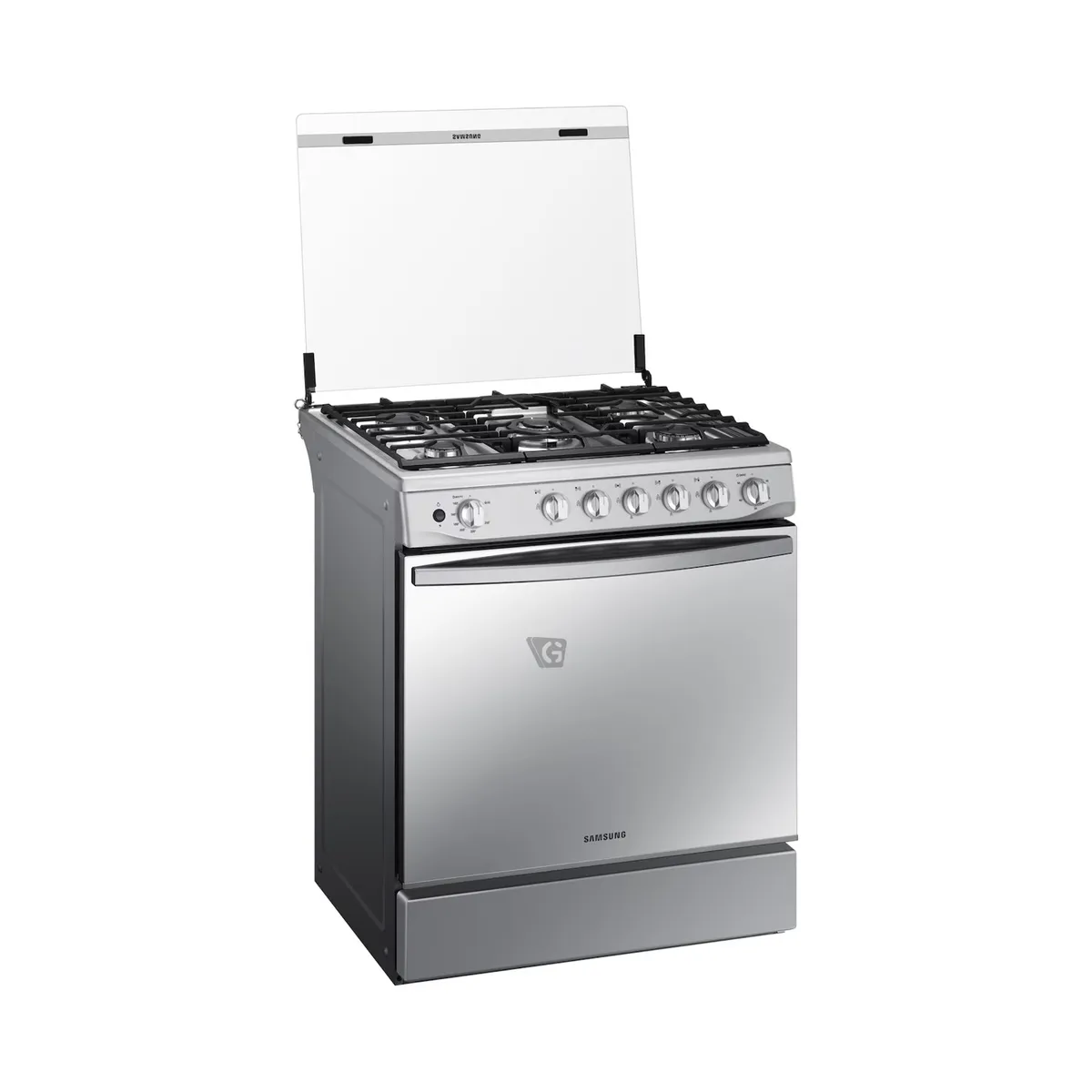 COCINA SAMSUNG A GAS, 5 HORNILLAS MIRROR LOOK NX52T7322PS - 2