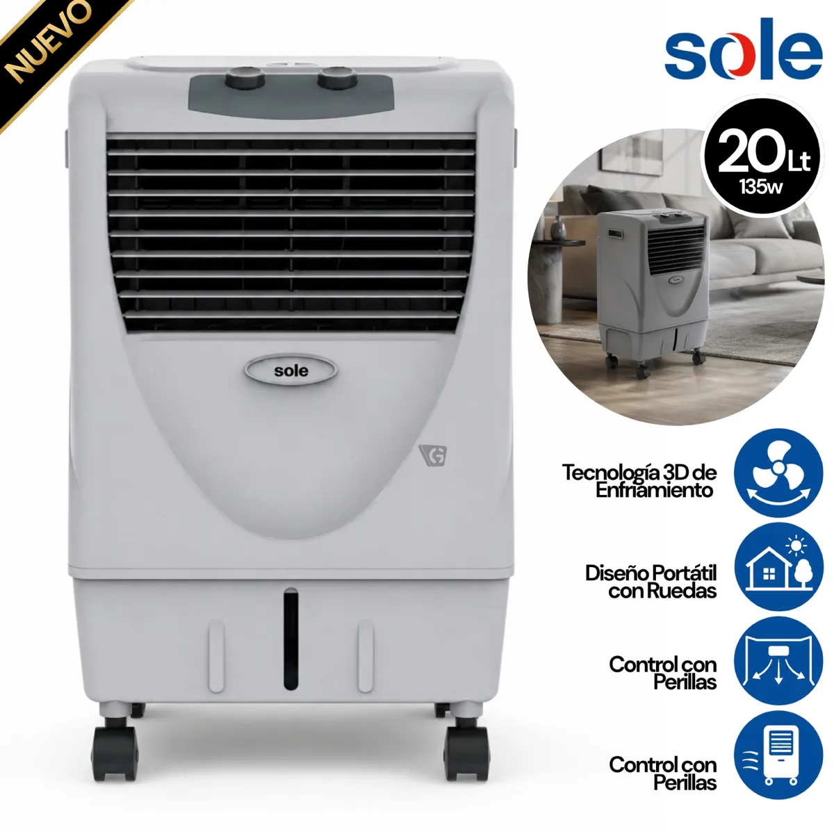 RAPIFRESCO SOLE ULTRA COOL PRO 20L SOLRAP001 - 1