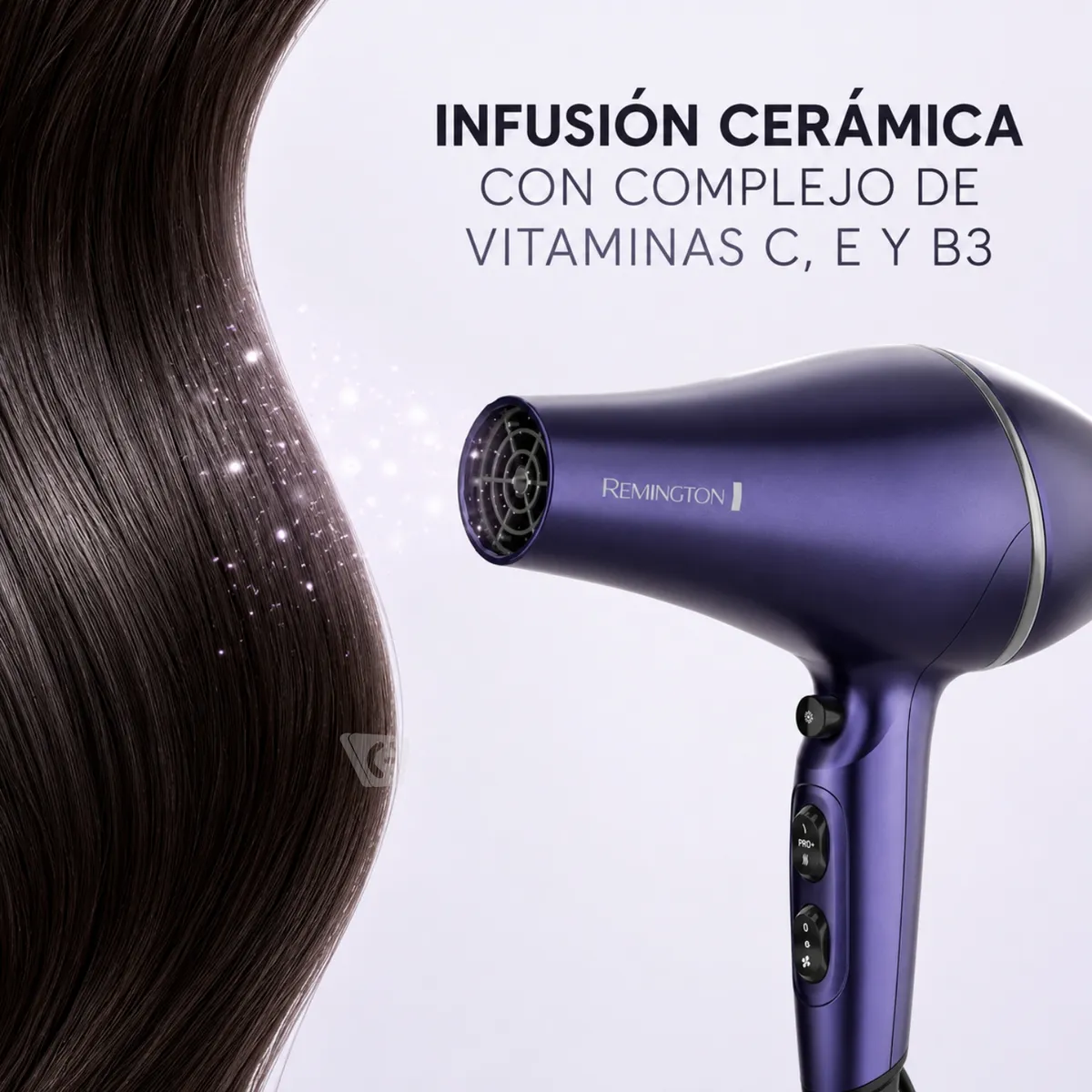 SECADOR DE CABELLO REMINGTON GLOSS 2200W AC9350 - 3