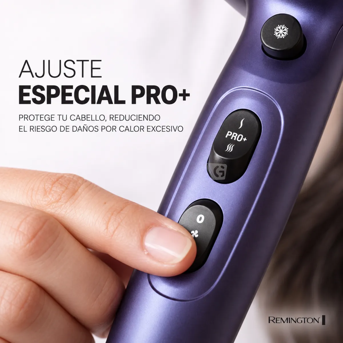 SECADOR DE CABELLO REMINGTON GLOSS 2200W AC9350 - 4