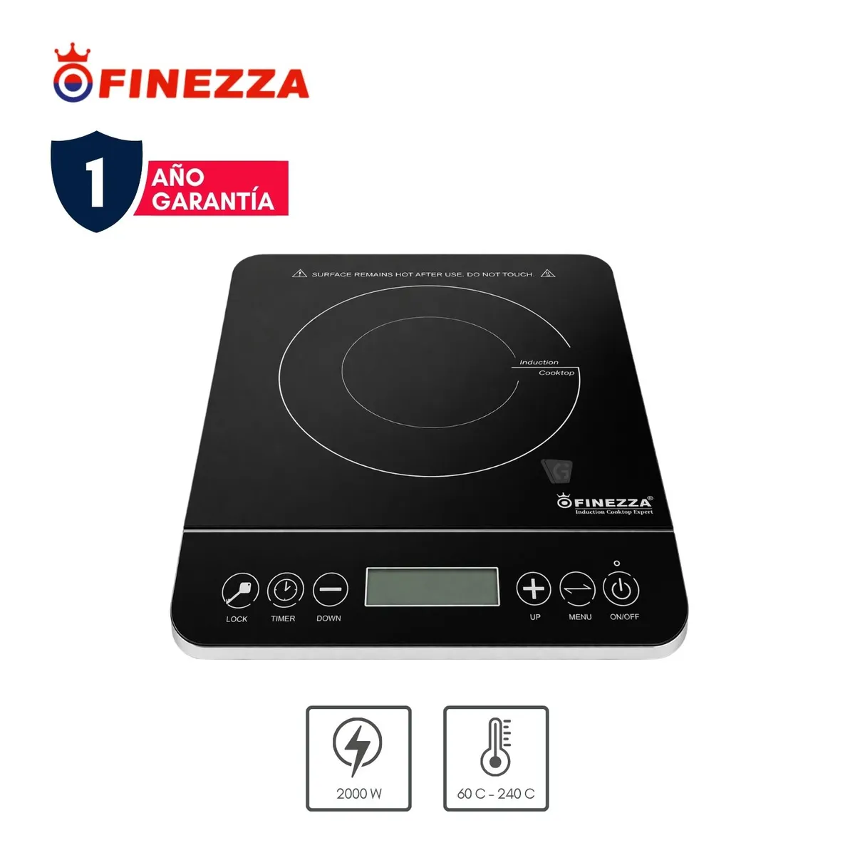 COCINA DE INDUCCION 1 HORNILLA FINEZZA FZ-312IN-1 - 1