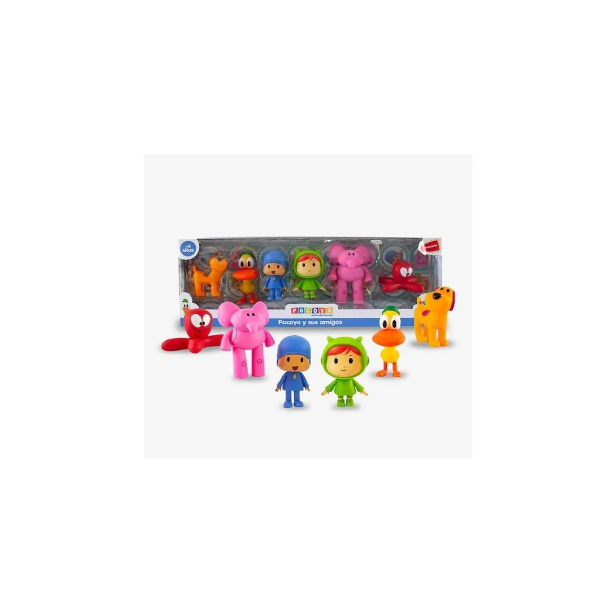 SET POCOYO Y SUS AMIGOS X6 - 1