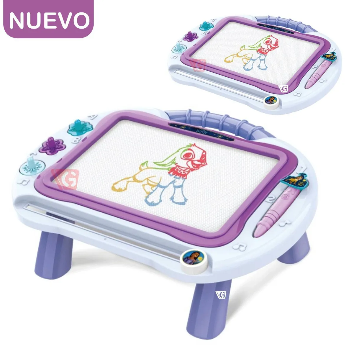 TABLERO DE DIBUJO MAGNÉTICO MÁGICO WISH WH-113M - 1