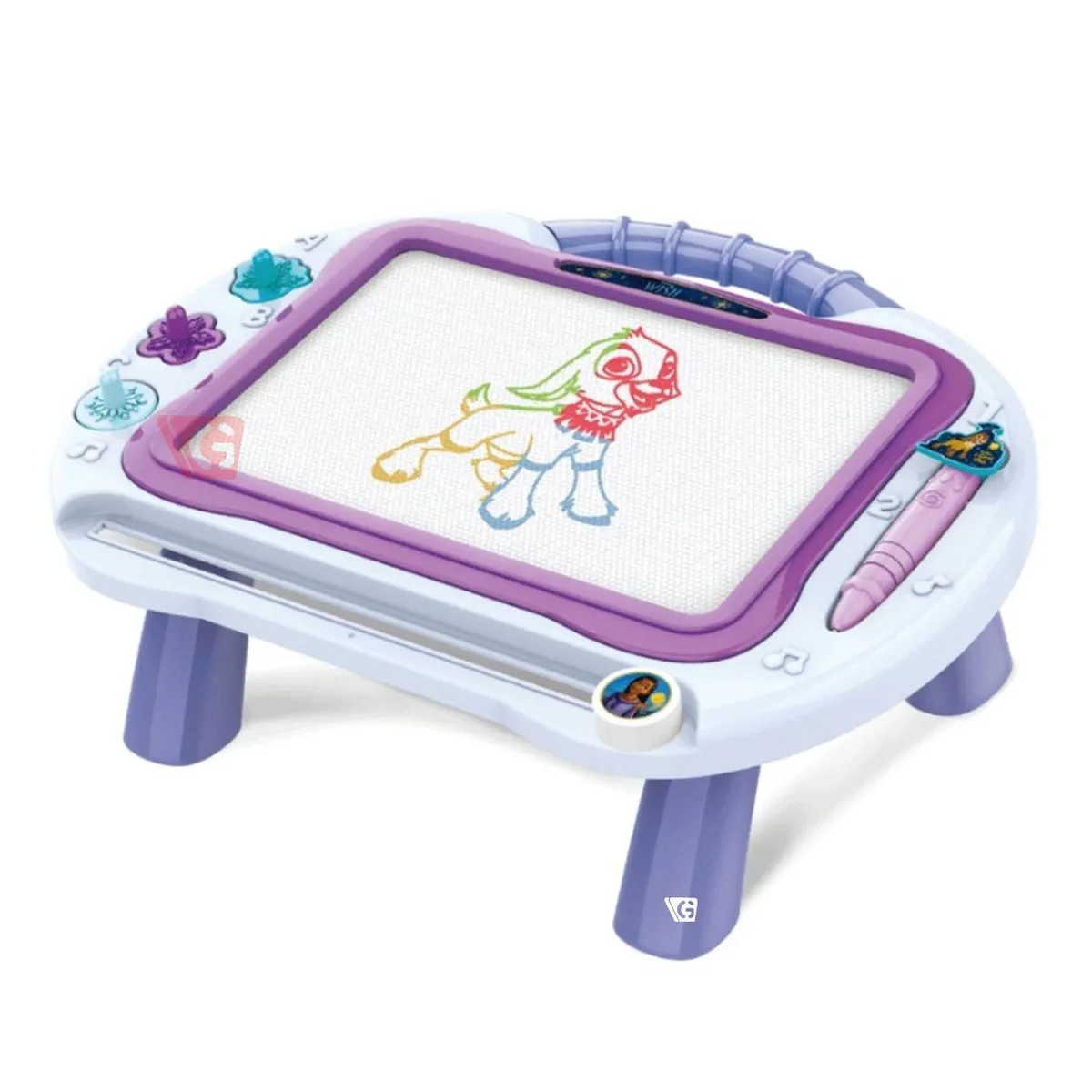 TABLERO DE DIBUJO MAGNÉTICO MÁGICO WISH WH-113M - 2