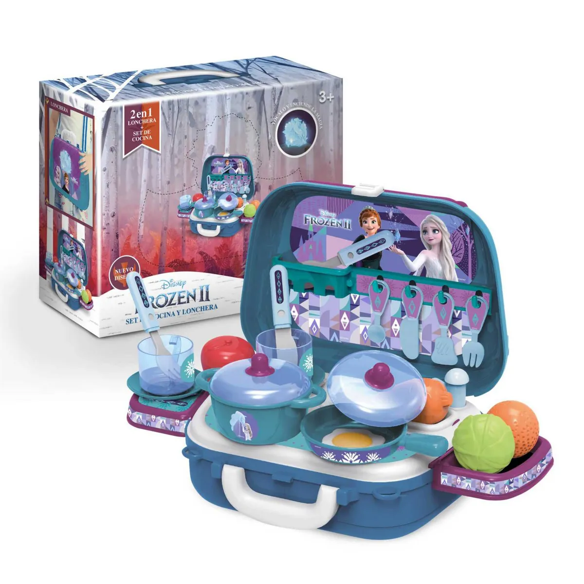 SET DE COCINA Y LONCHERA 2 EN 1 FROZEN LL - 2