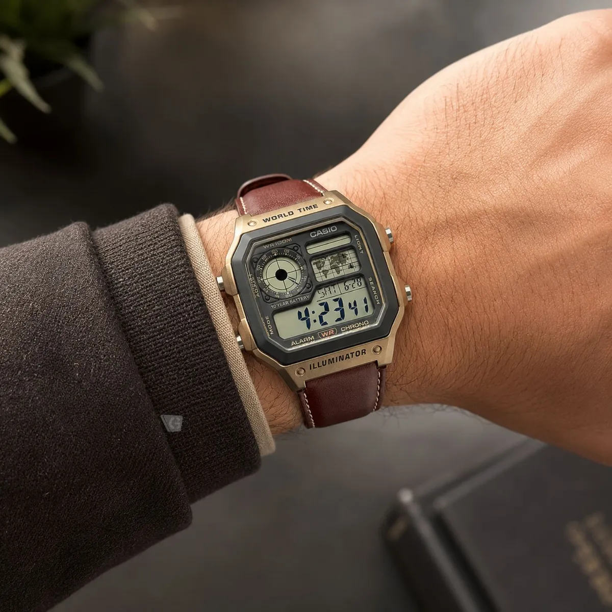 RELOJ CASIO DIGITAL AE-1200WHL-5A - 6