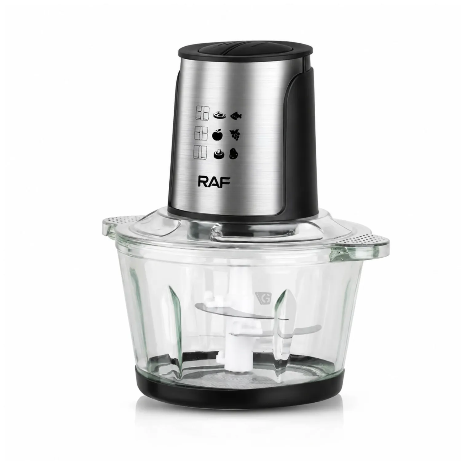 PROCESADORA DE ALIMENTOS RAFF 2L VIDRIO 800W R7018 - 4