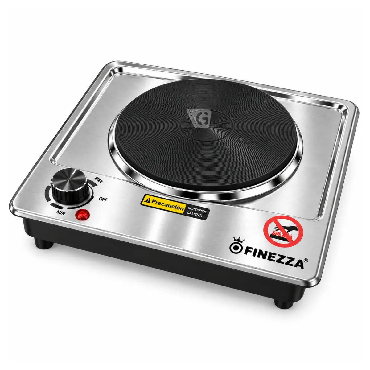 COCINA ELÉCTRICA DE 1 HORNILLA FINEZZA FZ-310H1CE 1500W - 3