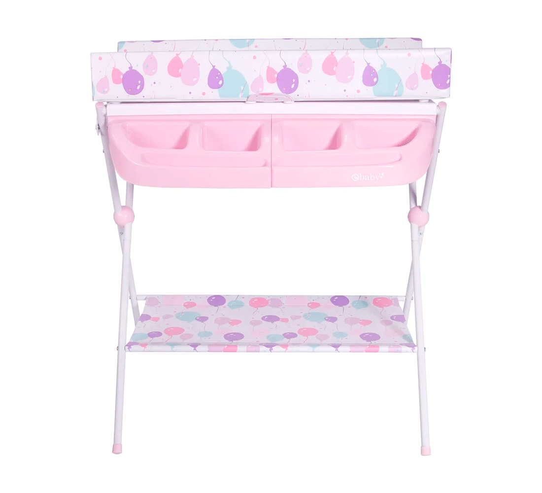 EBABY BAÑERA CAMBIADOR ROSADO MAXI 830 - 1