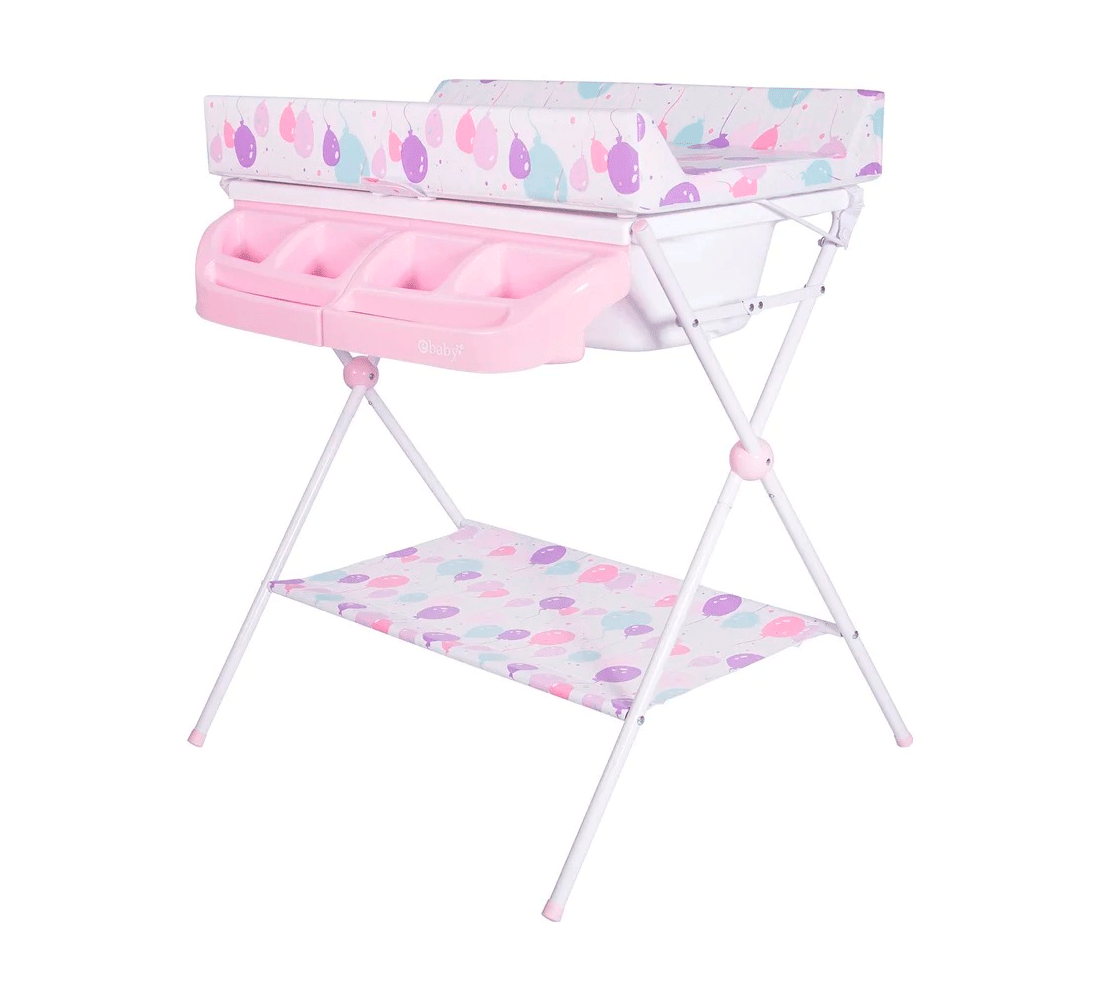 EBABY BAÑERA CAMBIADOR ROSADO MAXI 830 - 2