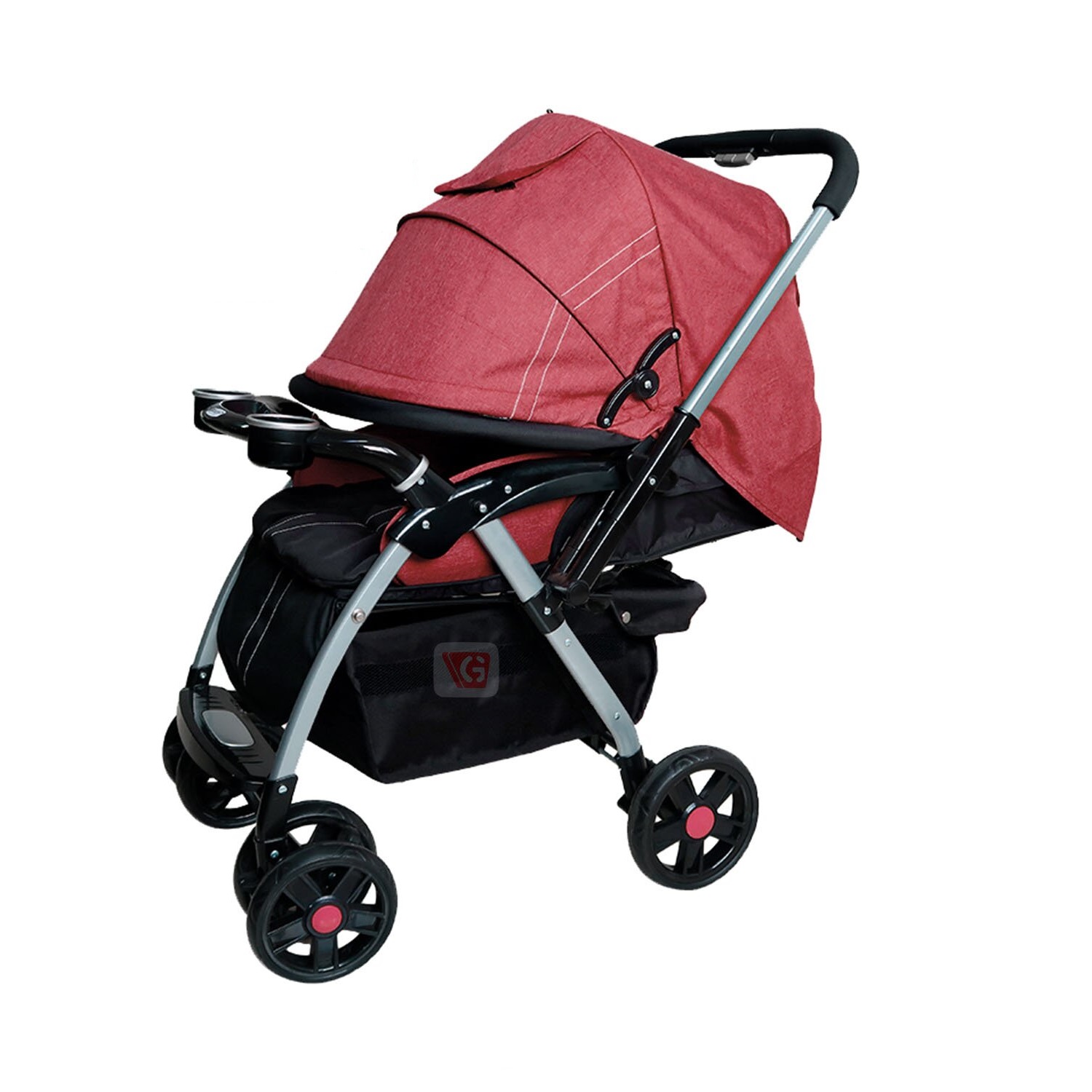 EBABY COCHE CUNA TRAVEL SYSTEM ROSSI EB1130 RED - 2