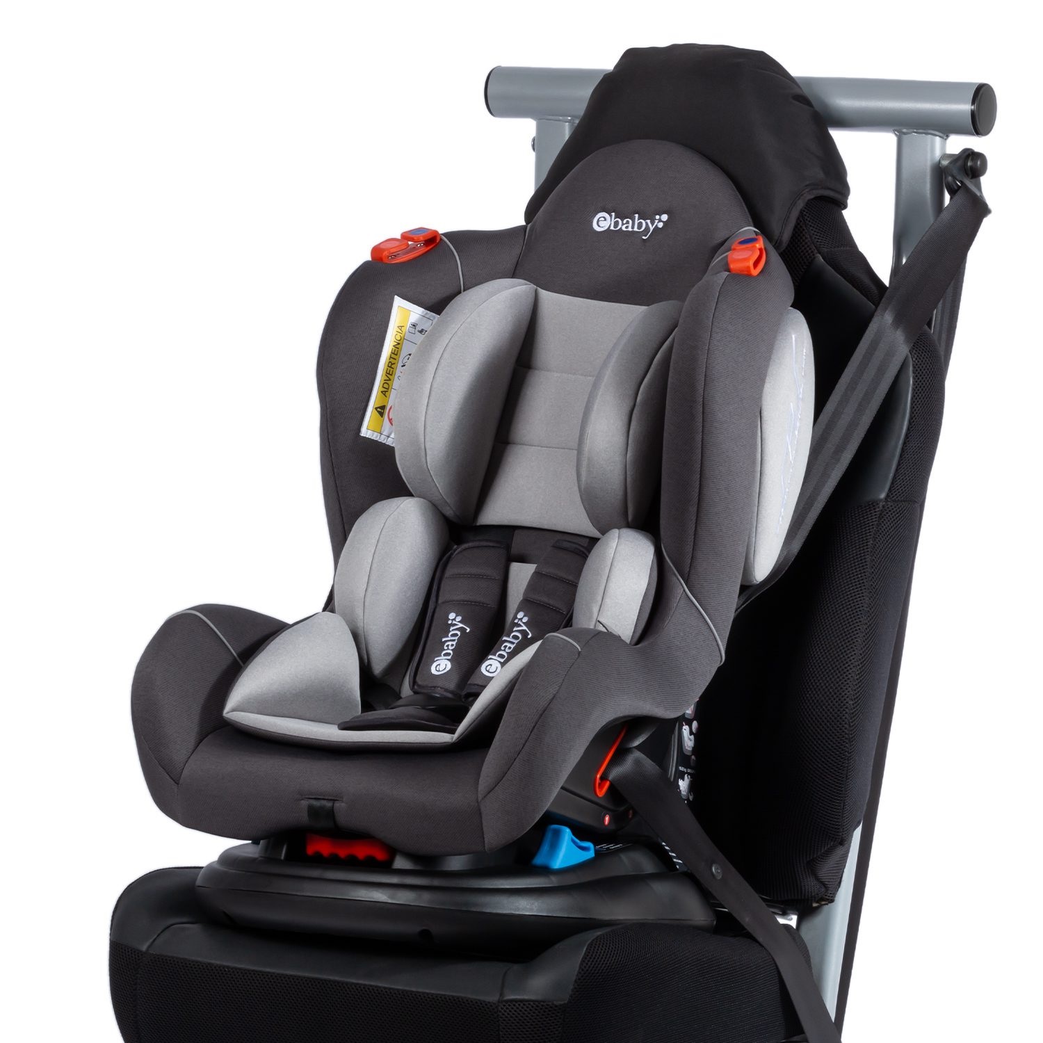 Ripley - SILLA DE AUTO PARA BEBE EBABY CONETTA EB563-1 GRIS CLARO