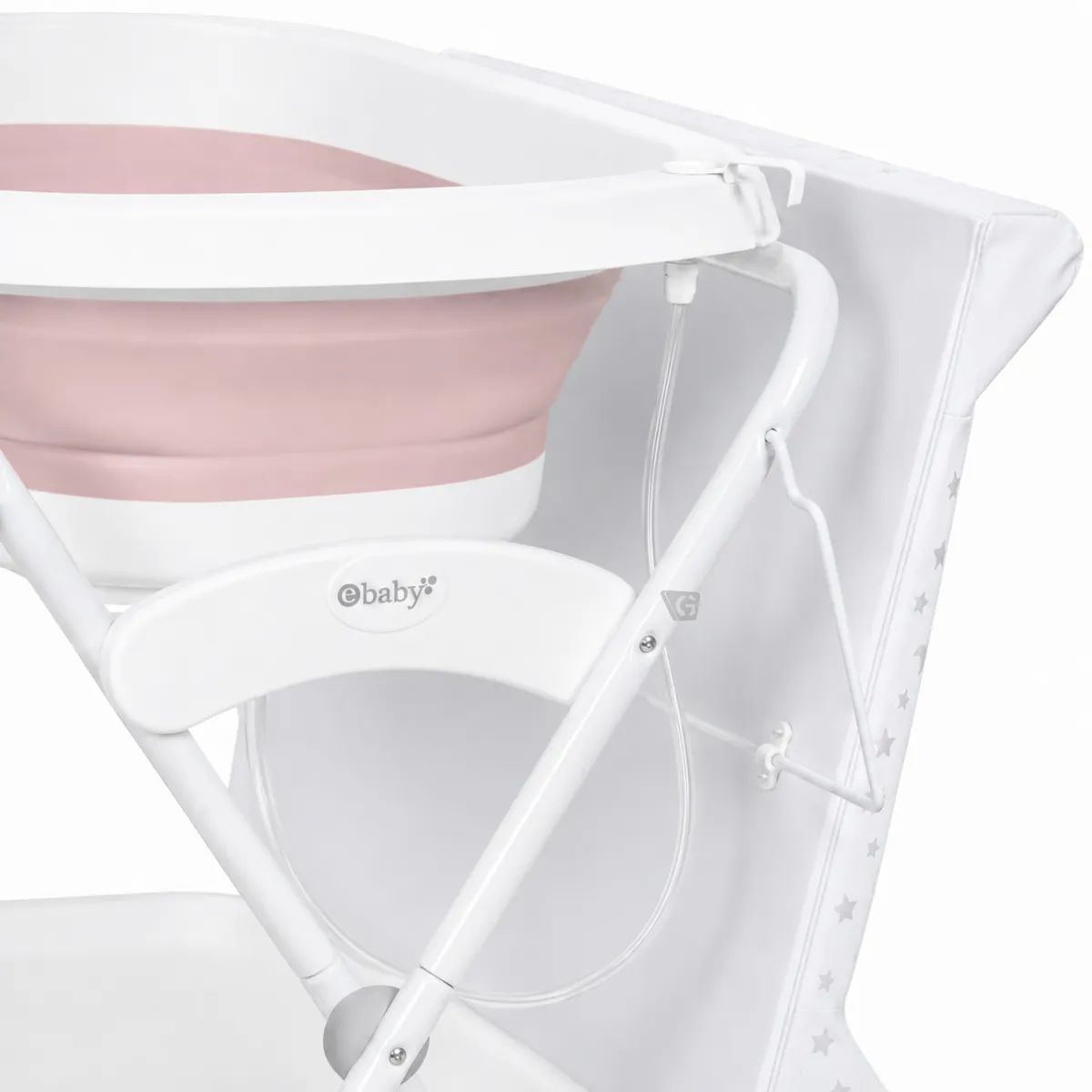 BAÑERA CAMBIADOR SPARK ROSADO - EBABY 821-1 - 3