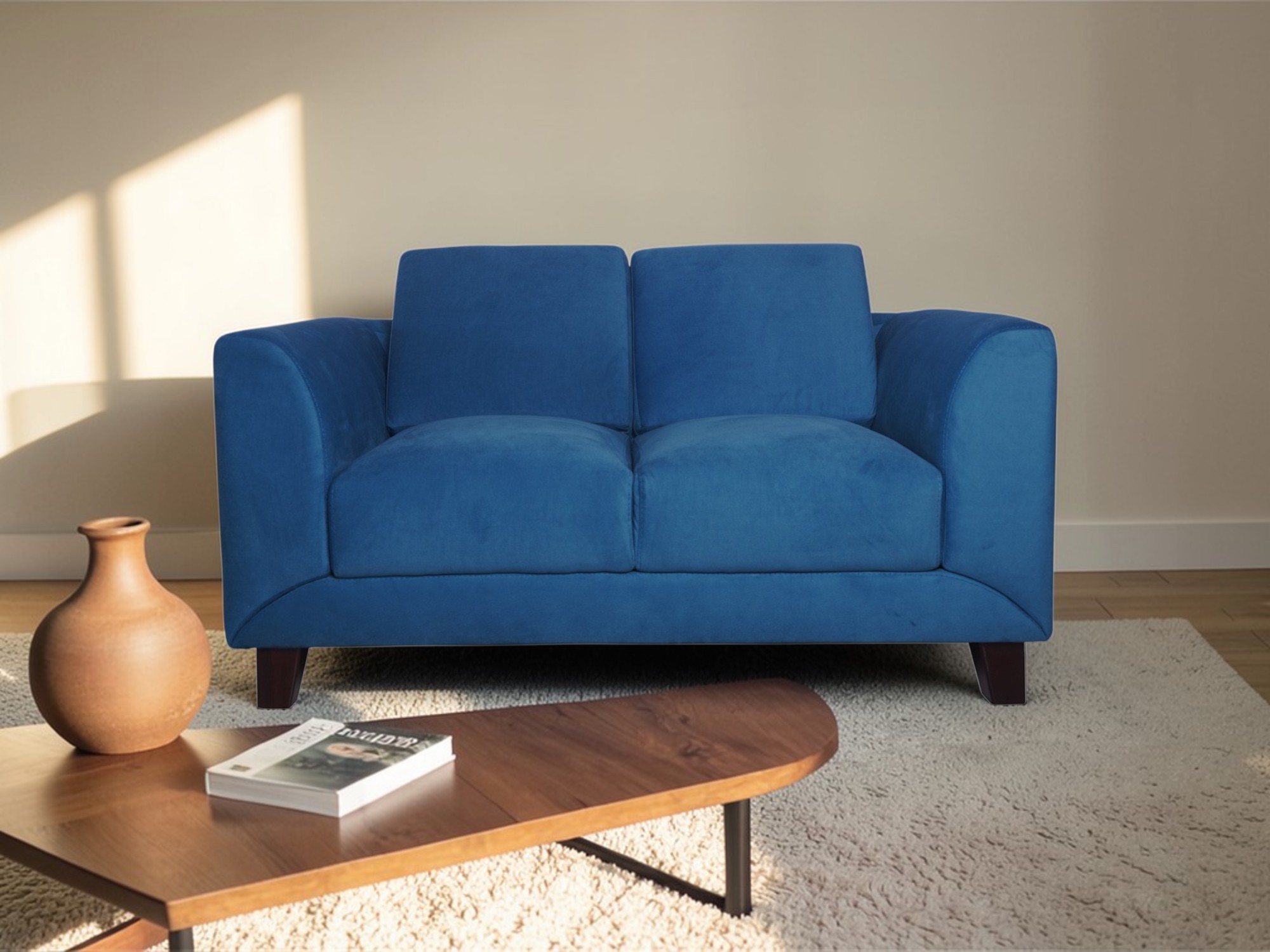 SALA LINEA UNO MUEBLES FARGO COBALTO 3-2 - 2