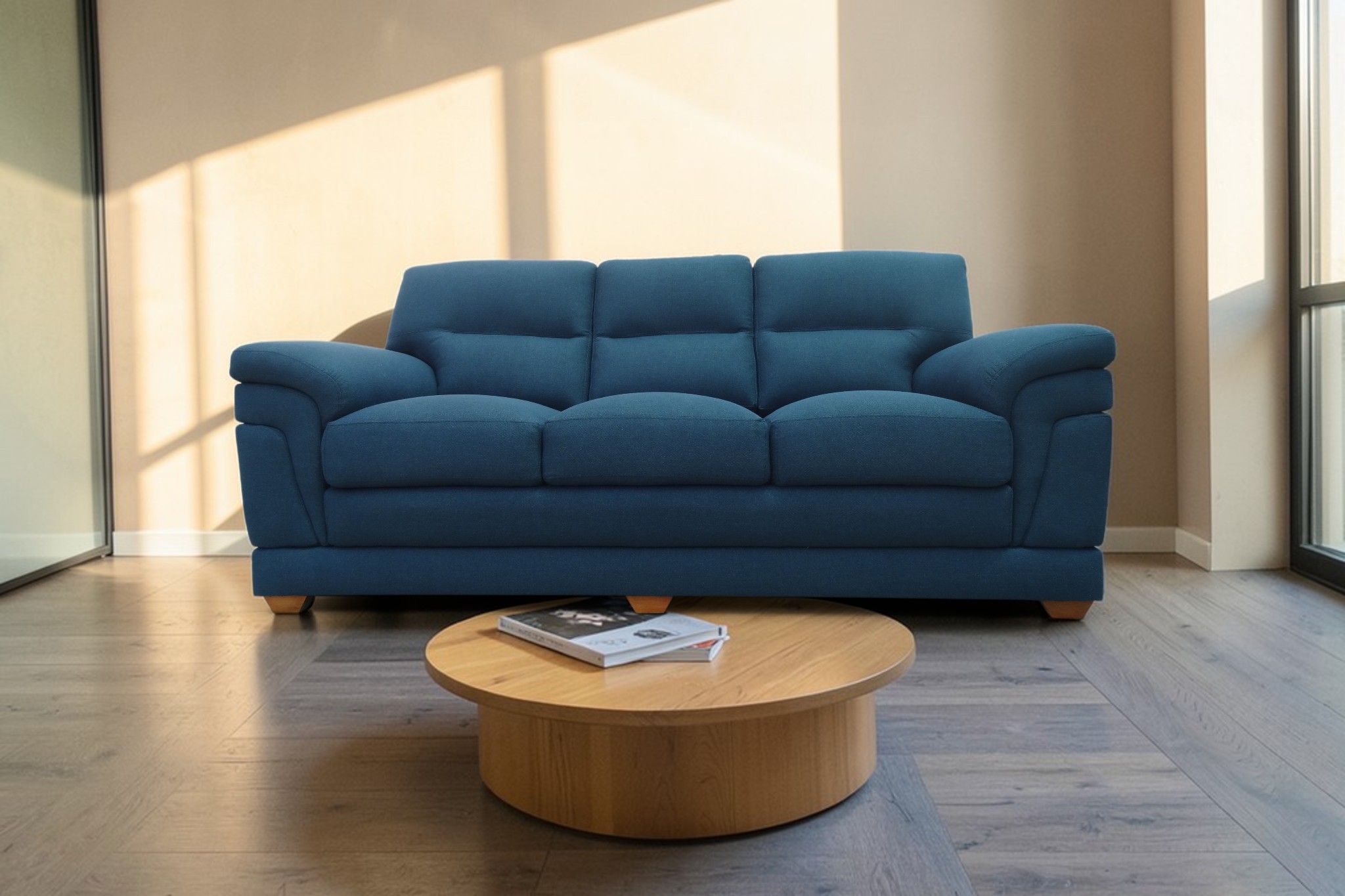 JUEGO SALA LÍNEA UNO MUEBLES BOSTON 3-2-RECLINABLE - 6