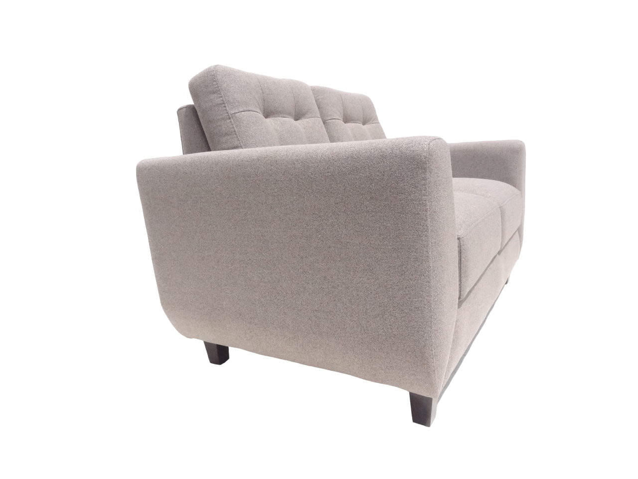 SOFA LINEA UNO MUEBLES PAULA 2 CUERPOS BEIGE - 4