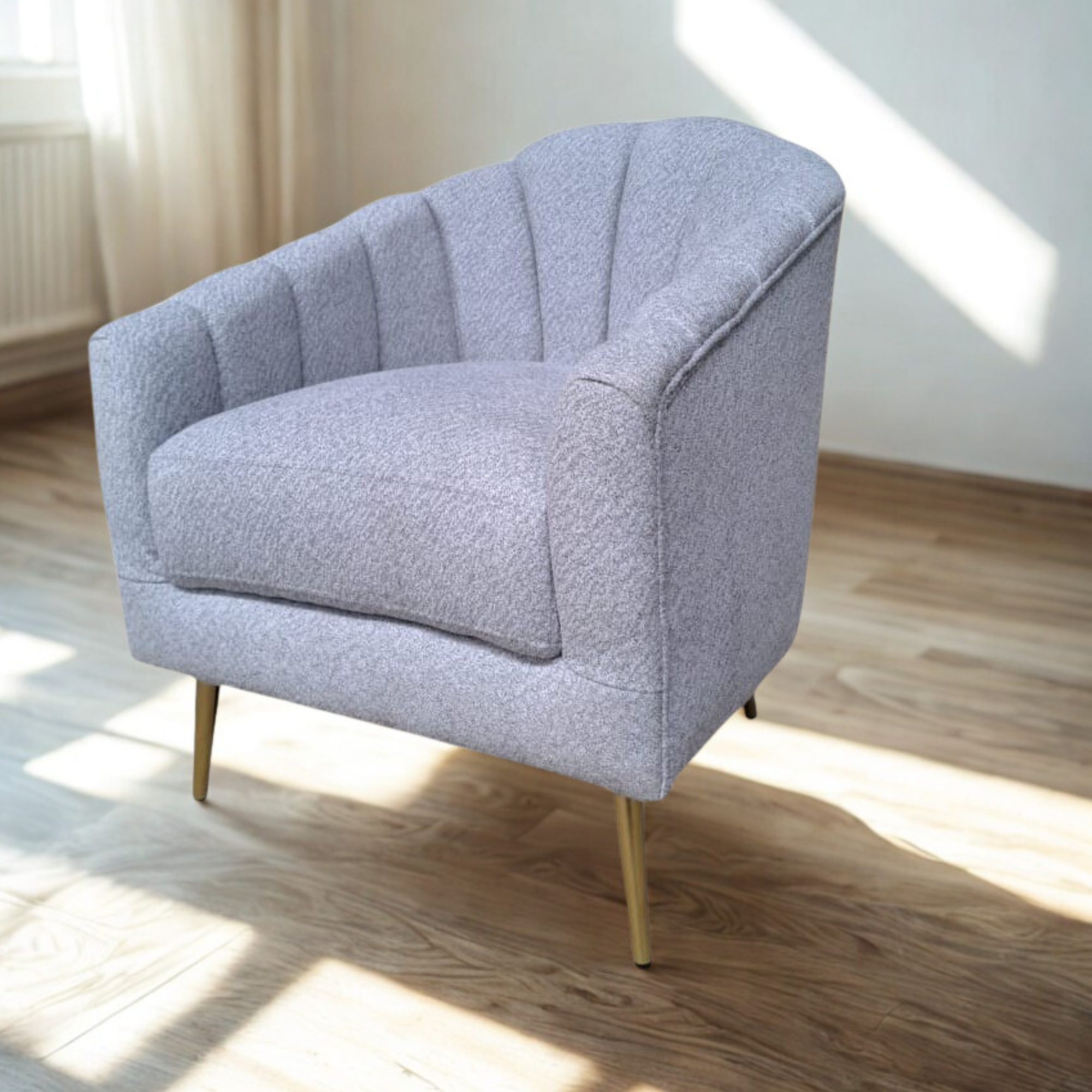 BUTACA SILLON LINEA UNO MADRID II PLATA - 1
