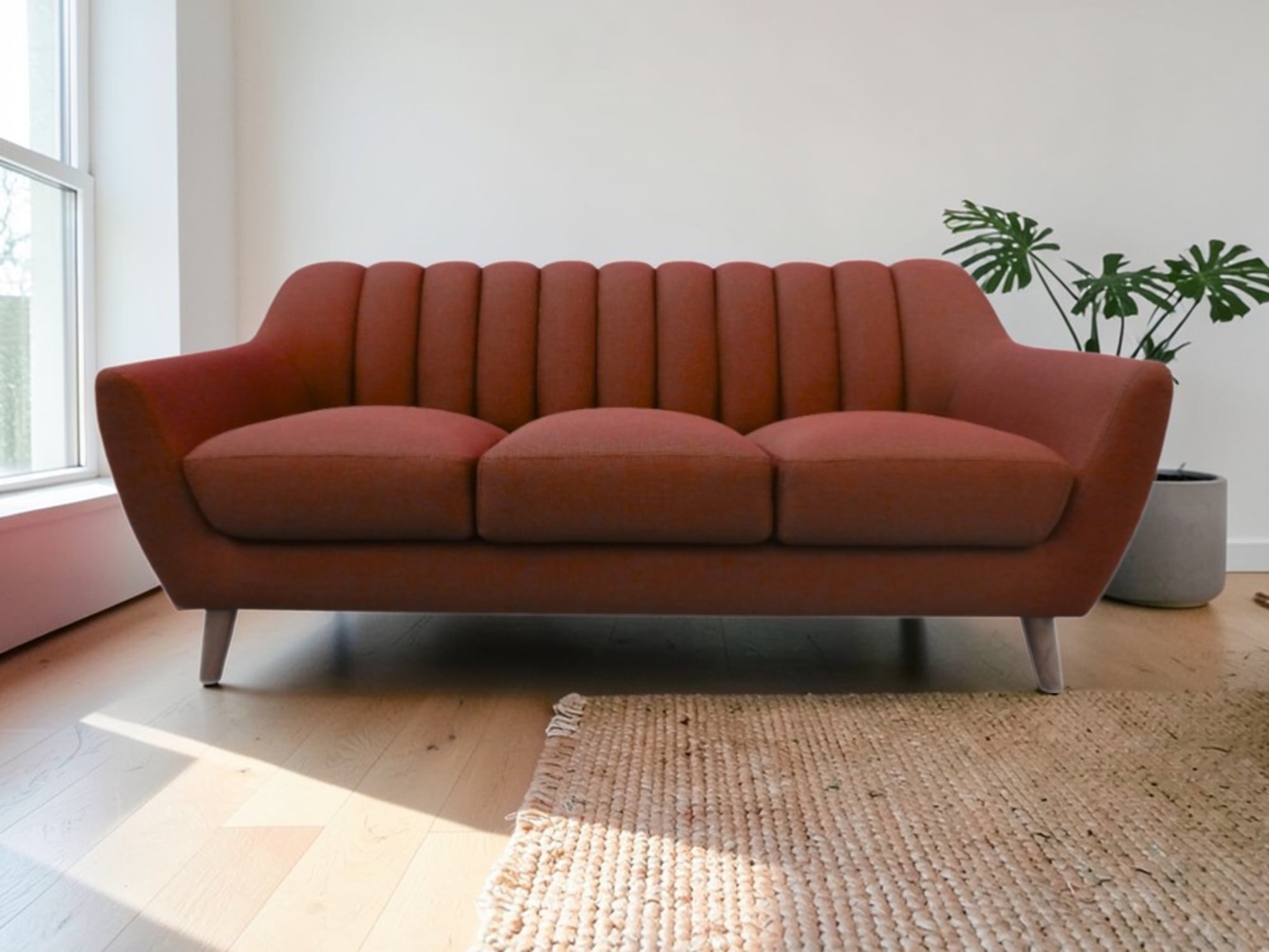 SOFA LINEA UNO MUEBLES 3 CUERPOS VALERIA LACRE - 1