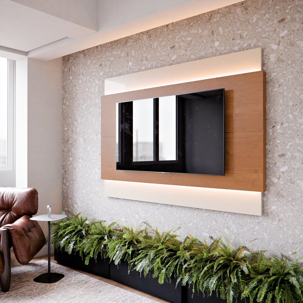PANEL CLASSIC LED 1.8 NATURE Y OFF WHITE - 1
