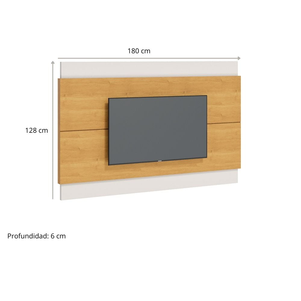 PANEL CLASSIC LED 1.8 NATURE Y OFF WHITE - 2