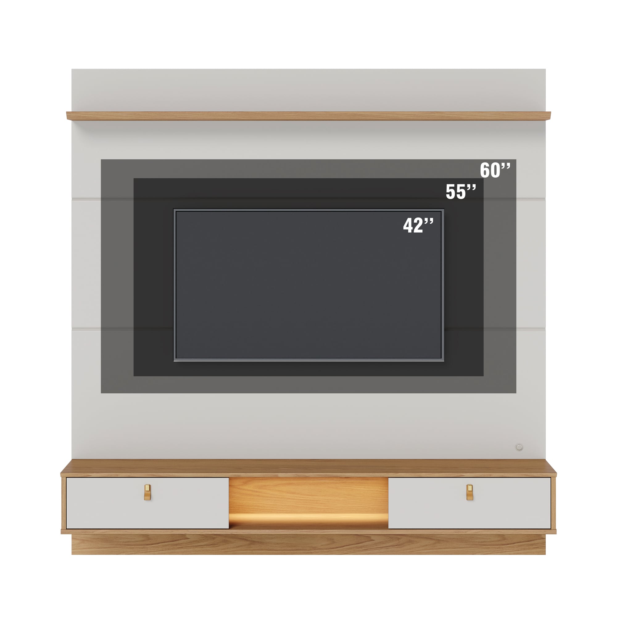 CENTRO DE ENTRETENIMIENTO DE TV PANEL GORDES OFF WHITE - 5
