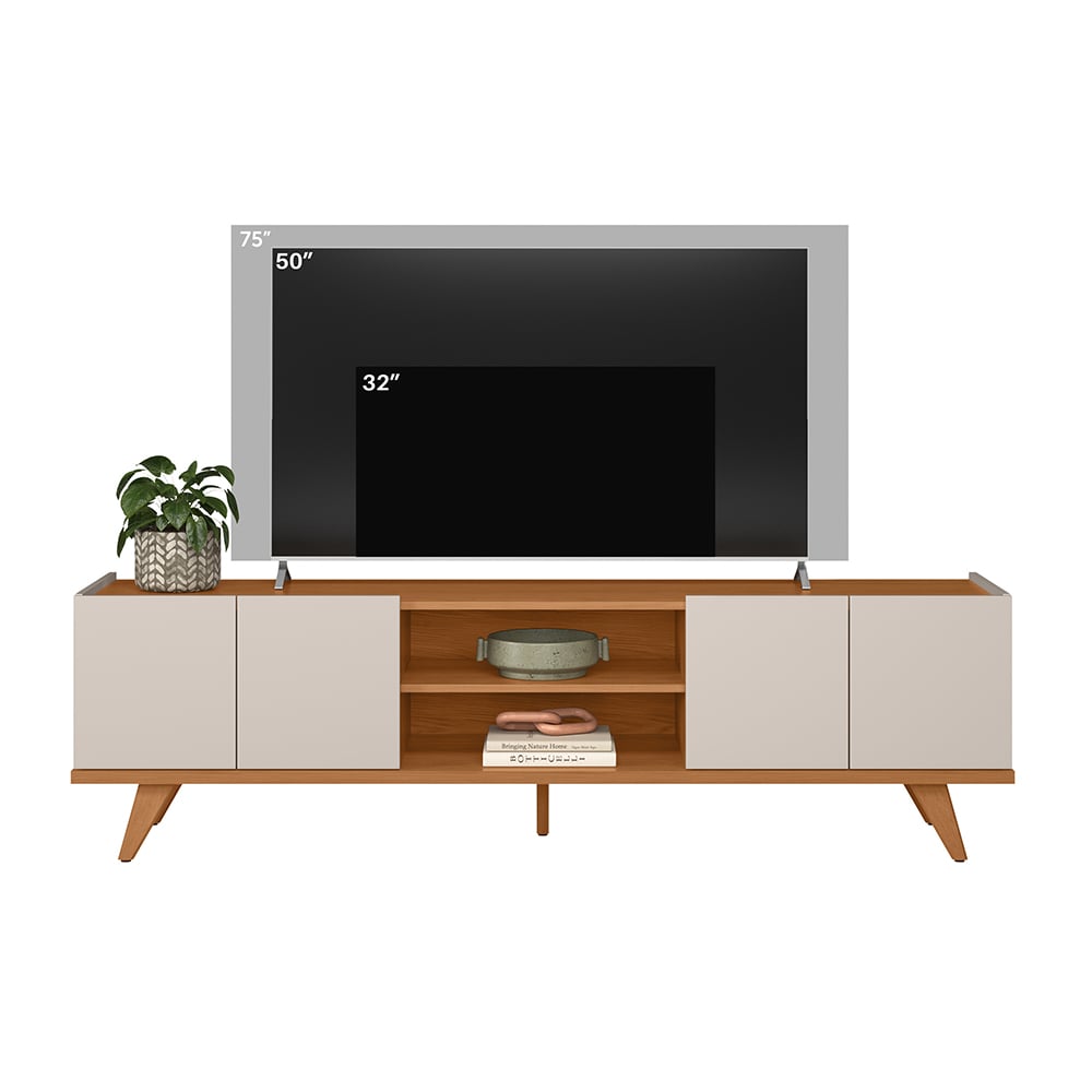 MESA DE TV CORDOBA OFF WHITE - 5