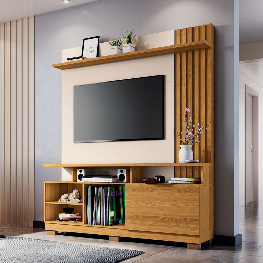 CENTRO DE ENTRETENIMIENTO DE TV BREST OFF WHITE - 1