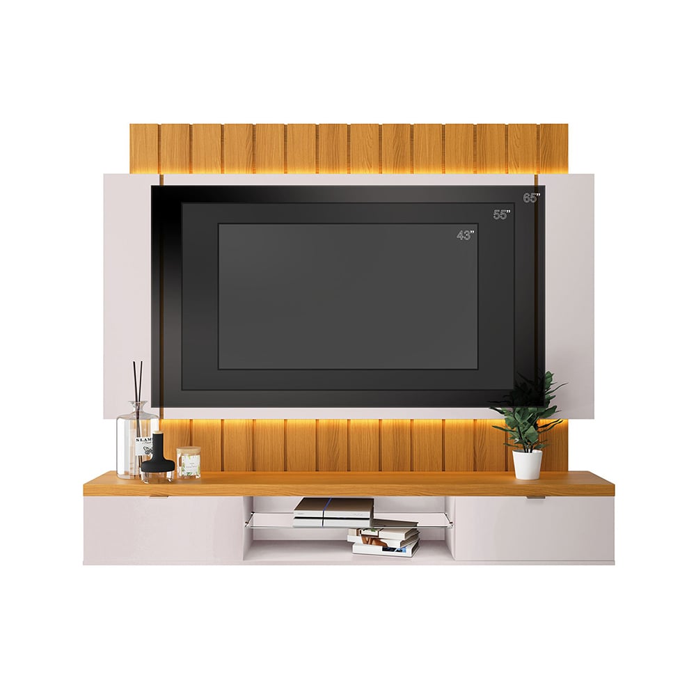 CENTRO DE ENTRETENIMIENTO DE TV PANEL BONN OFF WHITE - 3