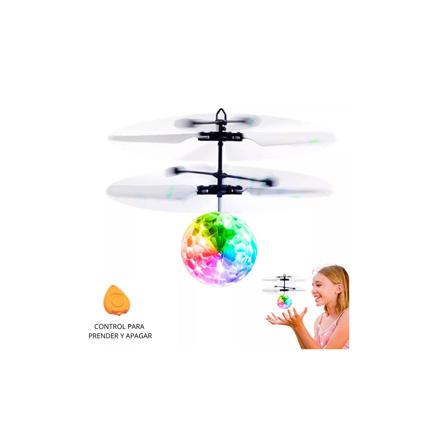 JUGUETE MINI HELICÓPTERO CON SENSOR - 5