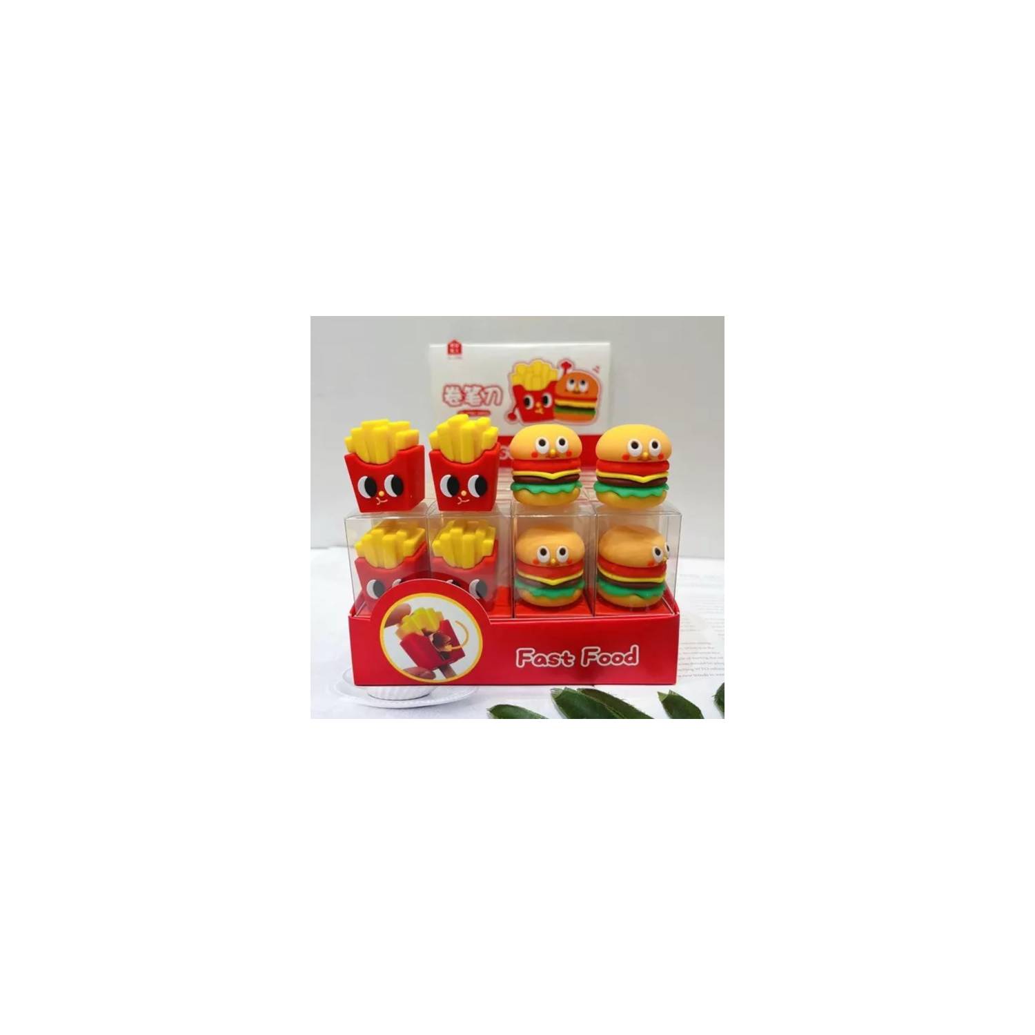 SACAPUNTAS DE SILICONA - MODELO PAPAS FRITAS - 4