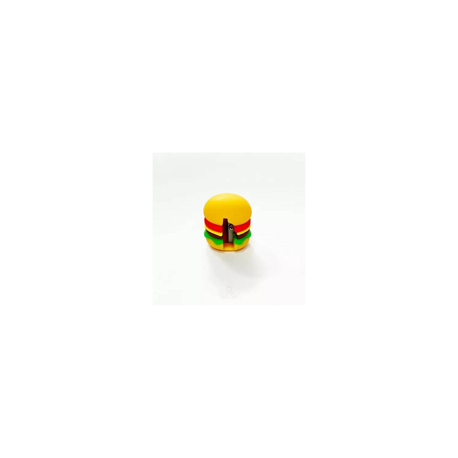SACAPUNTAS DE SILICONA - MODELO HAMBURGUESA - 2