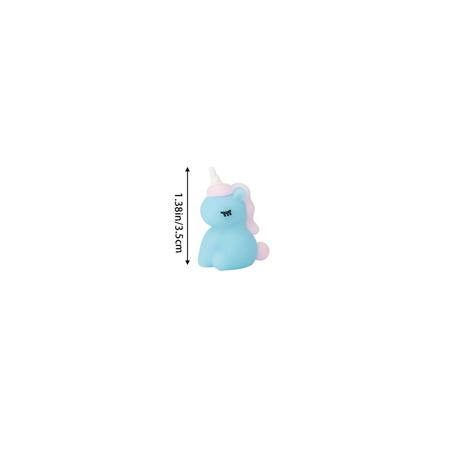 SACAPUNTAS - TAJADOR PARA LÁPICES - MODELO UNICORNIO CELESTE - 2