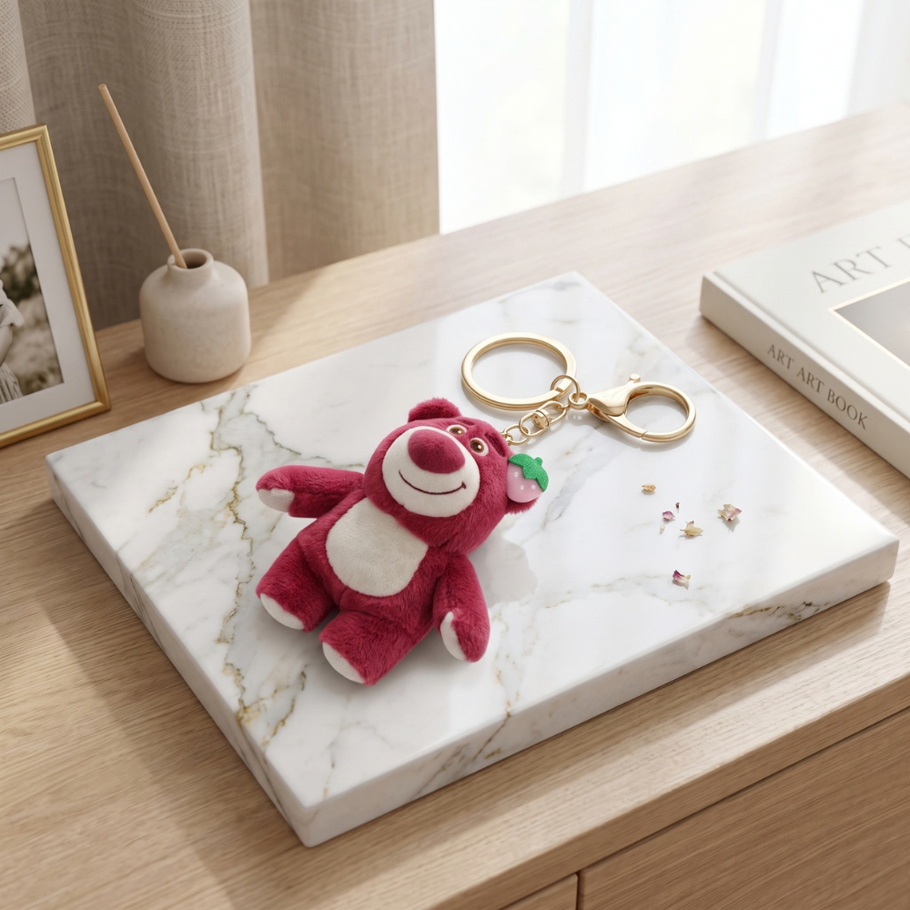 LLAVERO PELUCHE DE OSO PERFUMADO - 4
