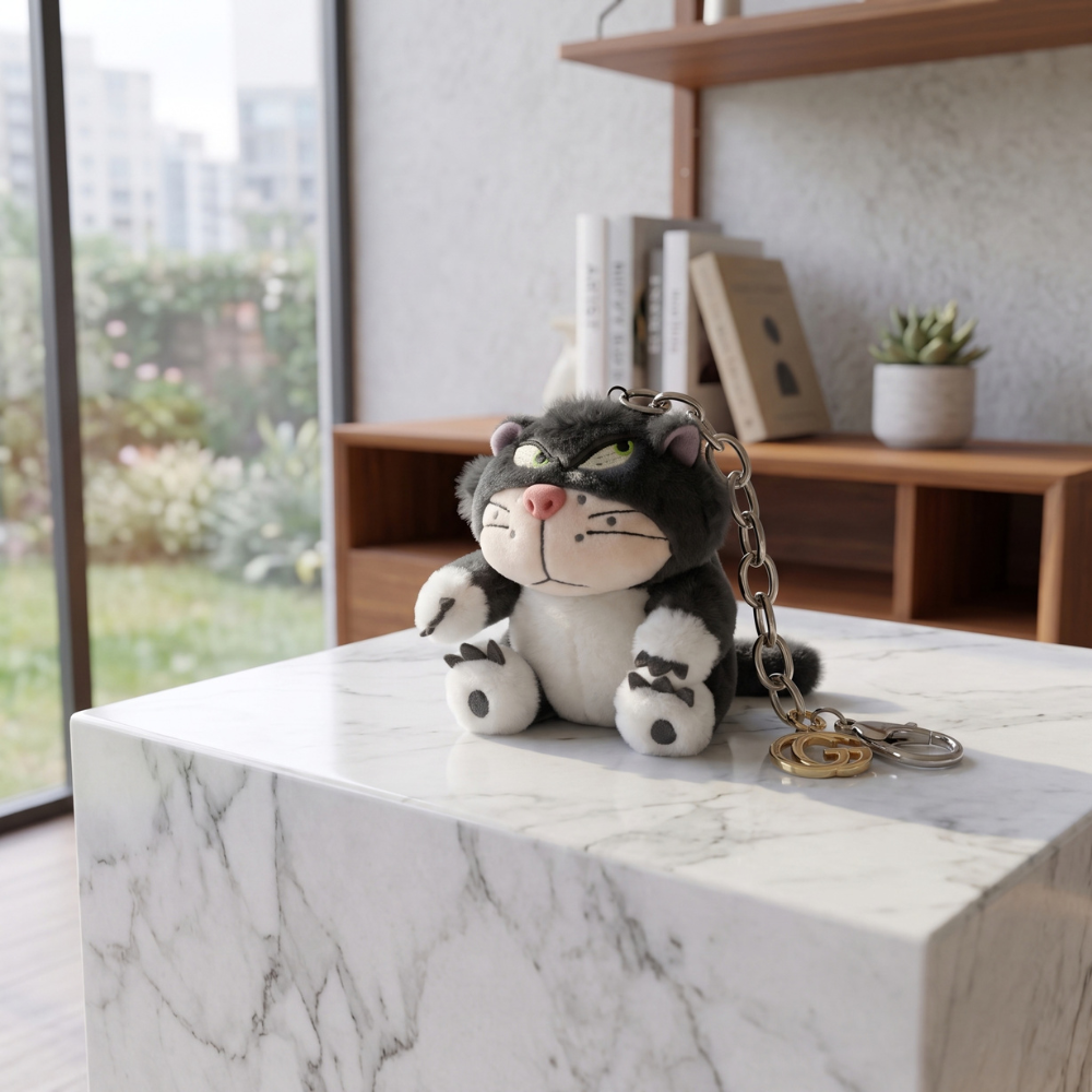 LLAVERO PELUCHE DE LUCIFER GRIS PERFUMADO - 3