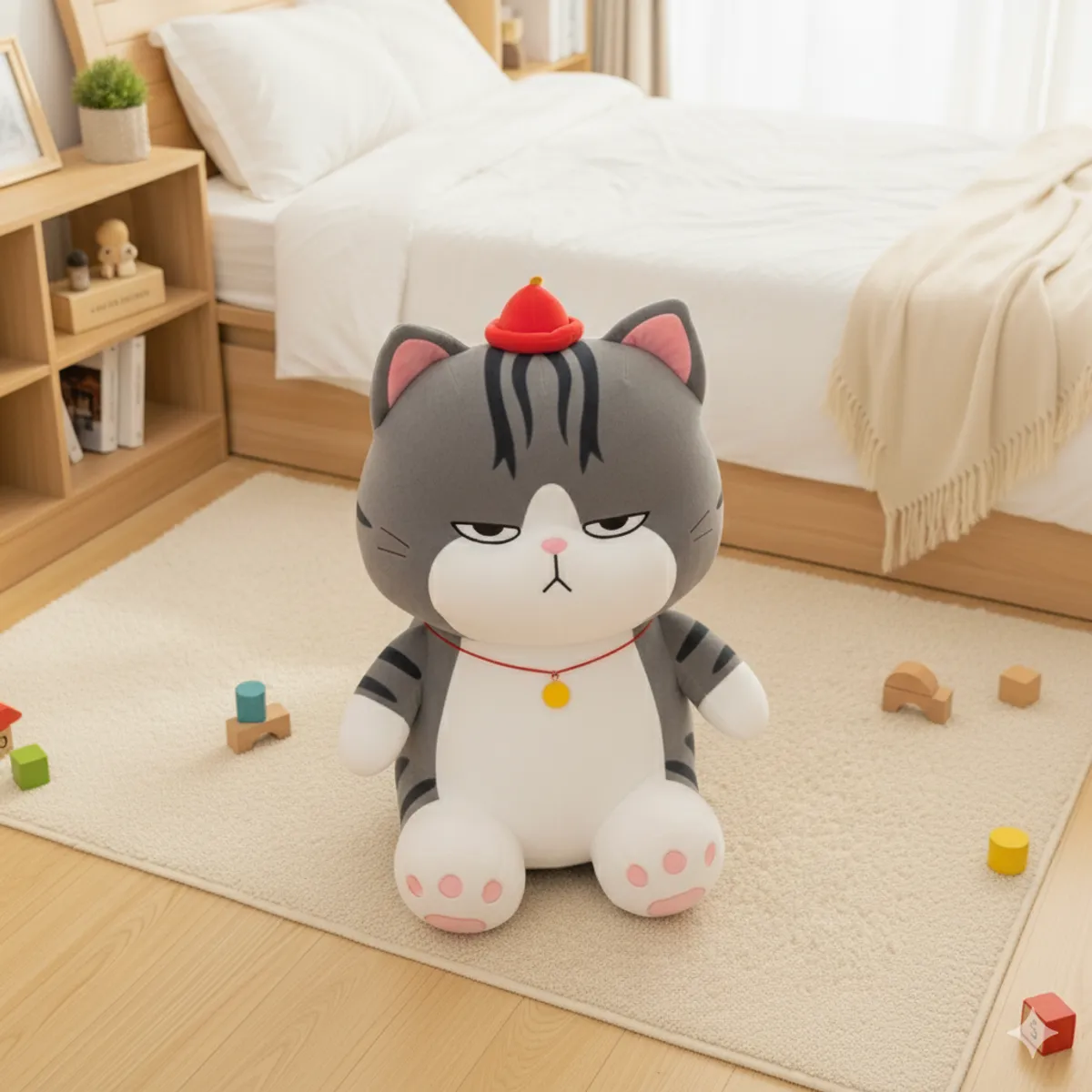 PELUCHE GATO EMPERADOR GIGANTE - 1