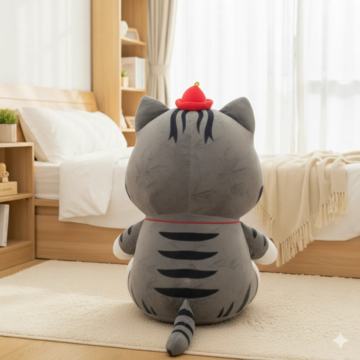 PELUCHE GATO EMPERADOR GIGANTE - 4