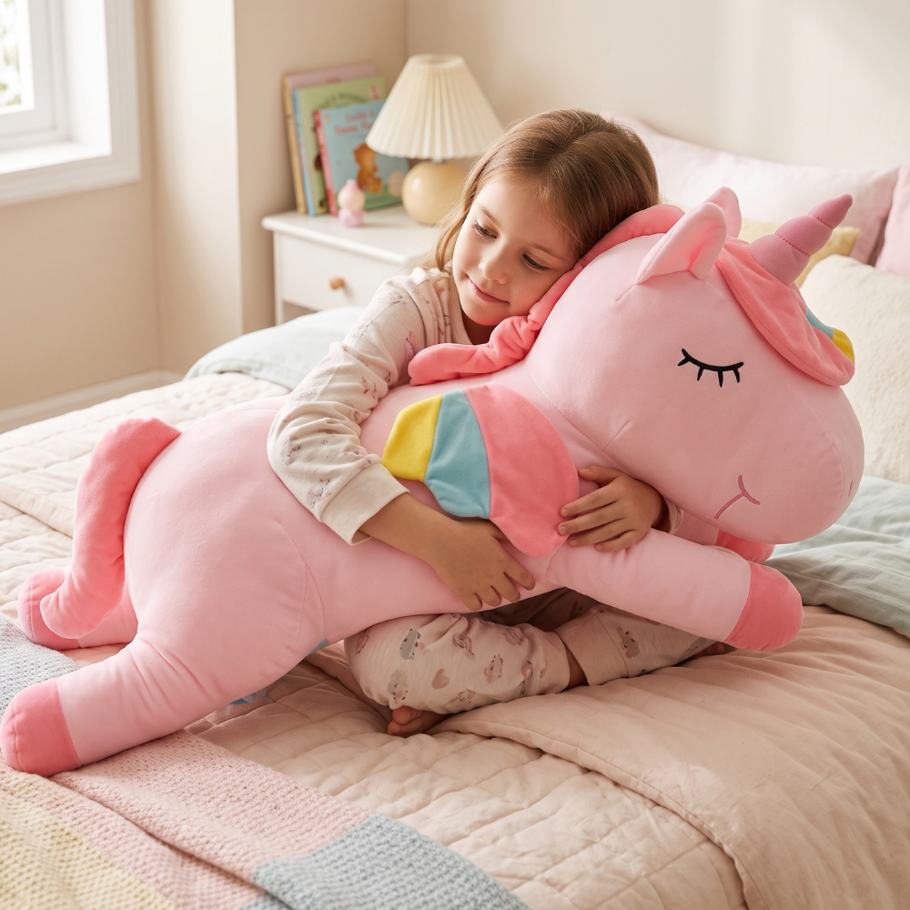 PELUCHE KAWAII UNICORNIO ROSADO - 4