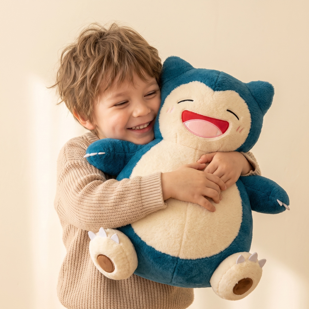 PELUCHE AMIGO PIKACHU SNORLAX GIGANTE - 1