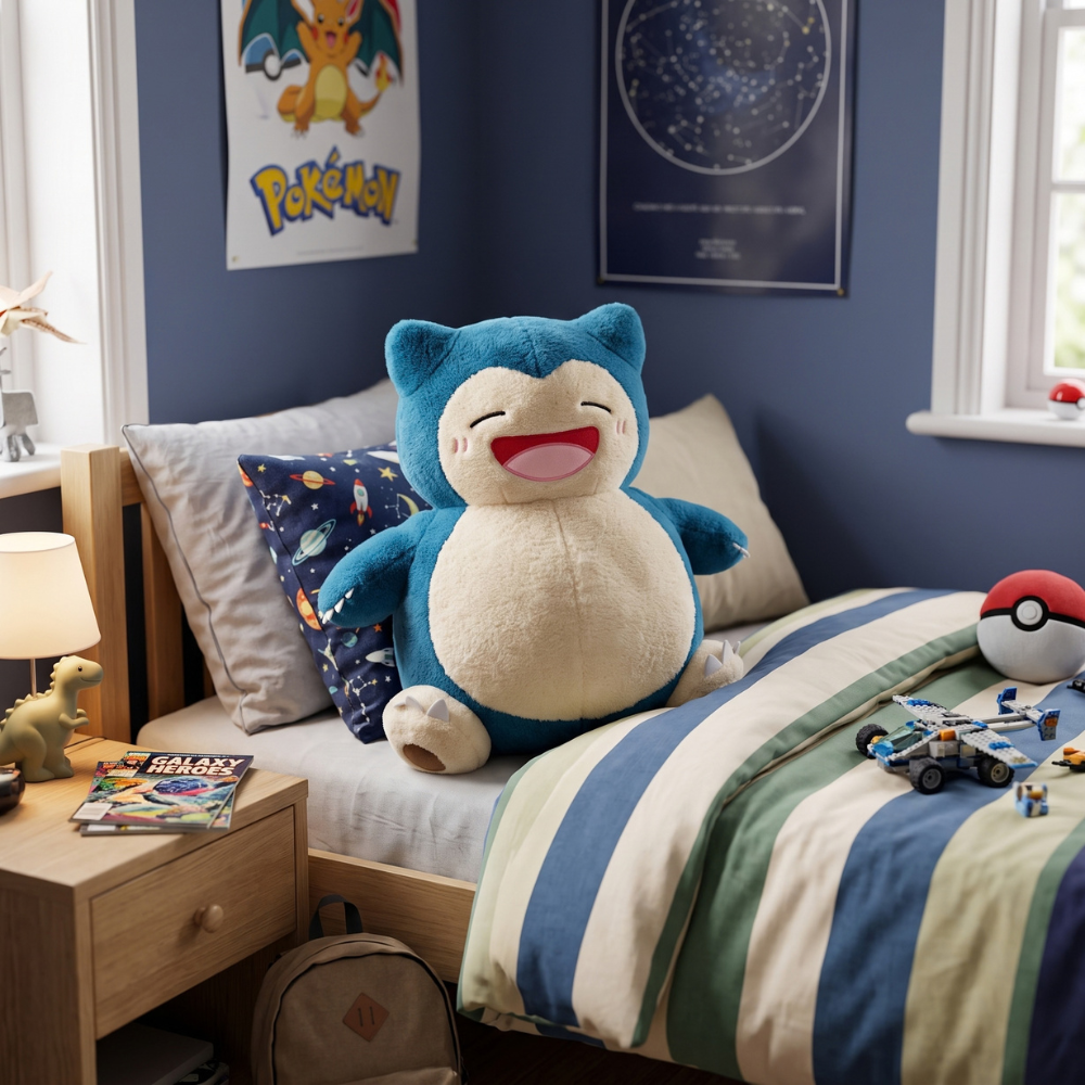 PELUCHE AMIGO PIKACHU SNORLAX GIGANTE - 3