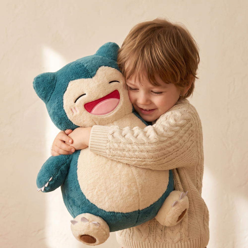 PELUCHE AMIGO PIKACHU SNORLAX GIGANTE - 4