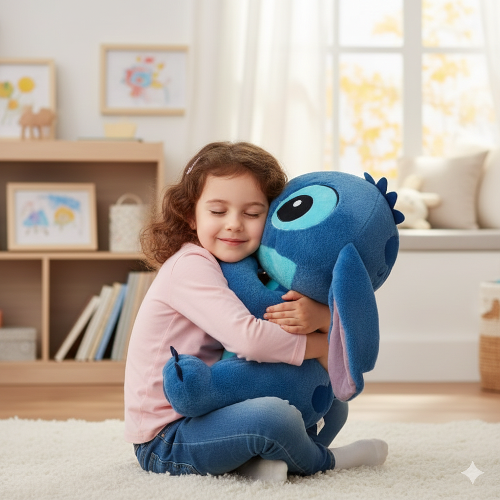PELUCHE EXTRATERRESTRE TIERNO AZUL GIGANTE - 1