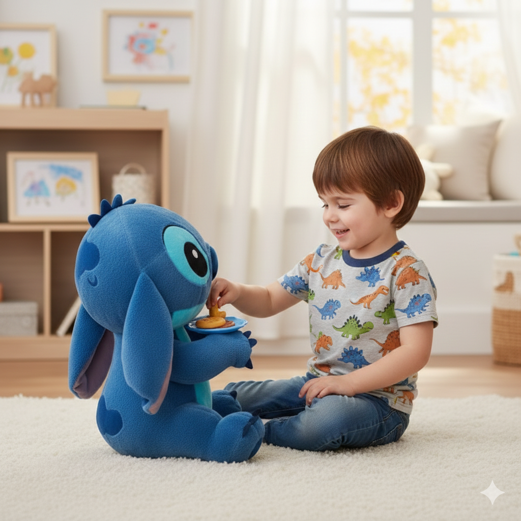 PELUCHE EXTRATERRESTRE TIERNO AZUL GIGANTE - 2