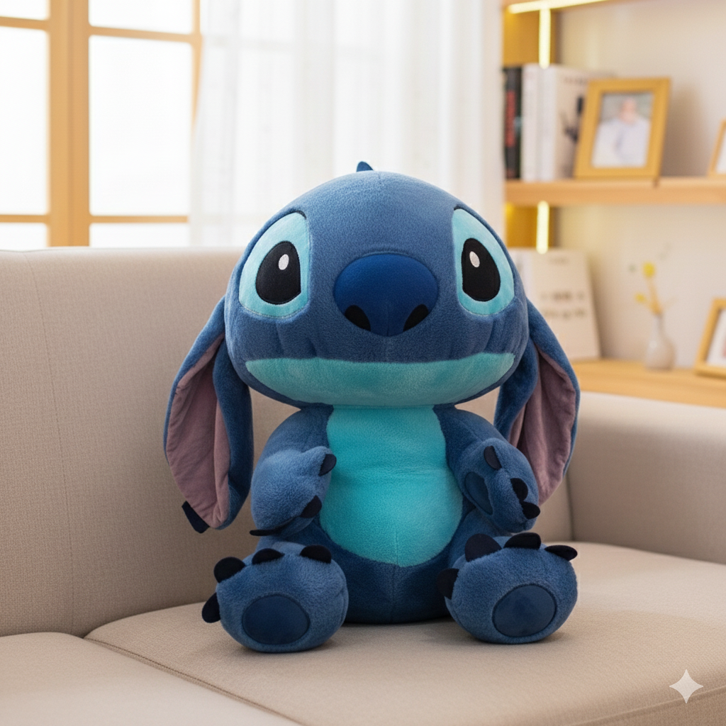 PELUCHE EXTRATERRESTRE TIERNO AZUL GIGANTE - 3