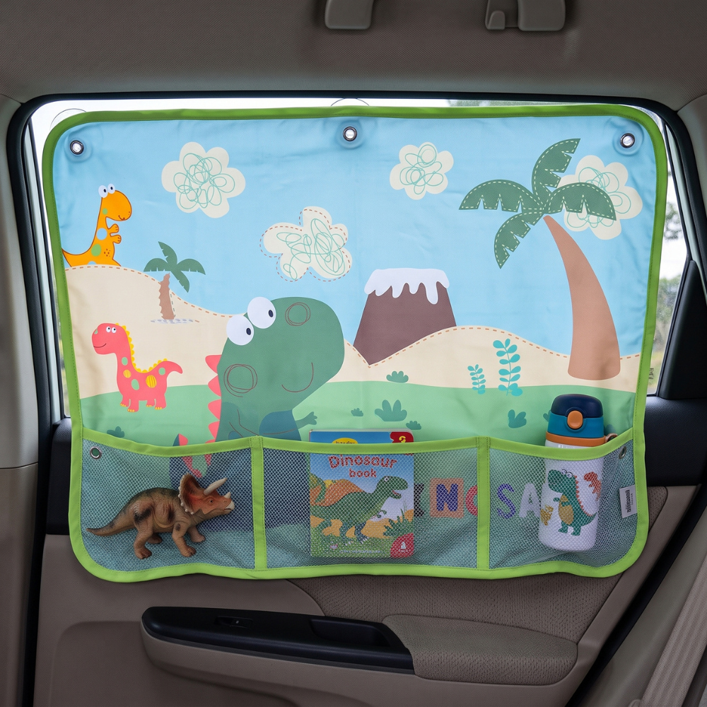 CORTINAS PARA AUTO - MODELO DINOSAURIOS - 4
